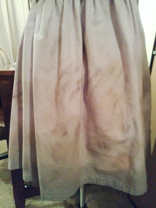 Dirty skirt
