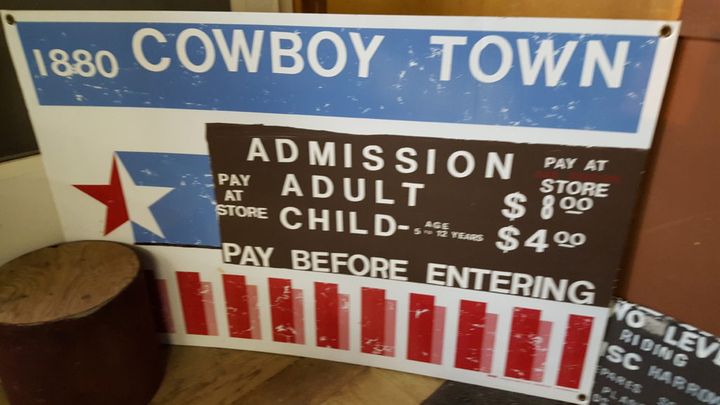 Admission - Pay before entering!